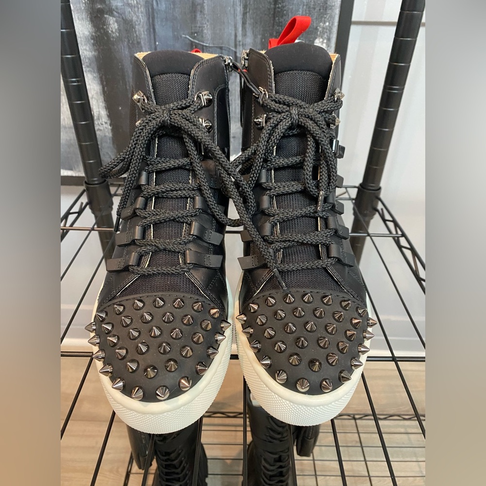 Christian Louboutin Spiked Boots